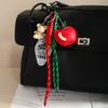 Apple Bag Charm With Cute Bear And Fruit Decor For Fashion Accessories Spring