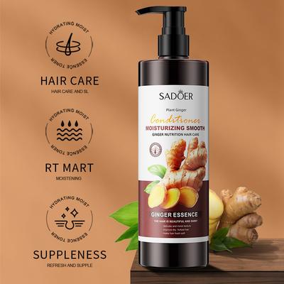 Condicionador de Gengibre Hidratante e Suavizante Grande Capacidade 500ml, Lavar