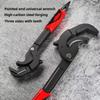 Adjustable Jaw Wrench Set, Multi-Functional Quick Open Pipe Wrench for Car, Bike & Plumbing Repairs