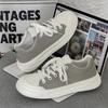 Canvas summer new breathable and lightweight youth flat-bottomed non-slip casual shoes