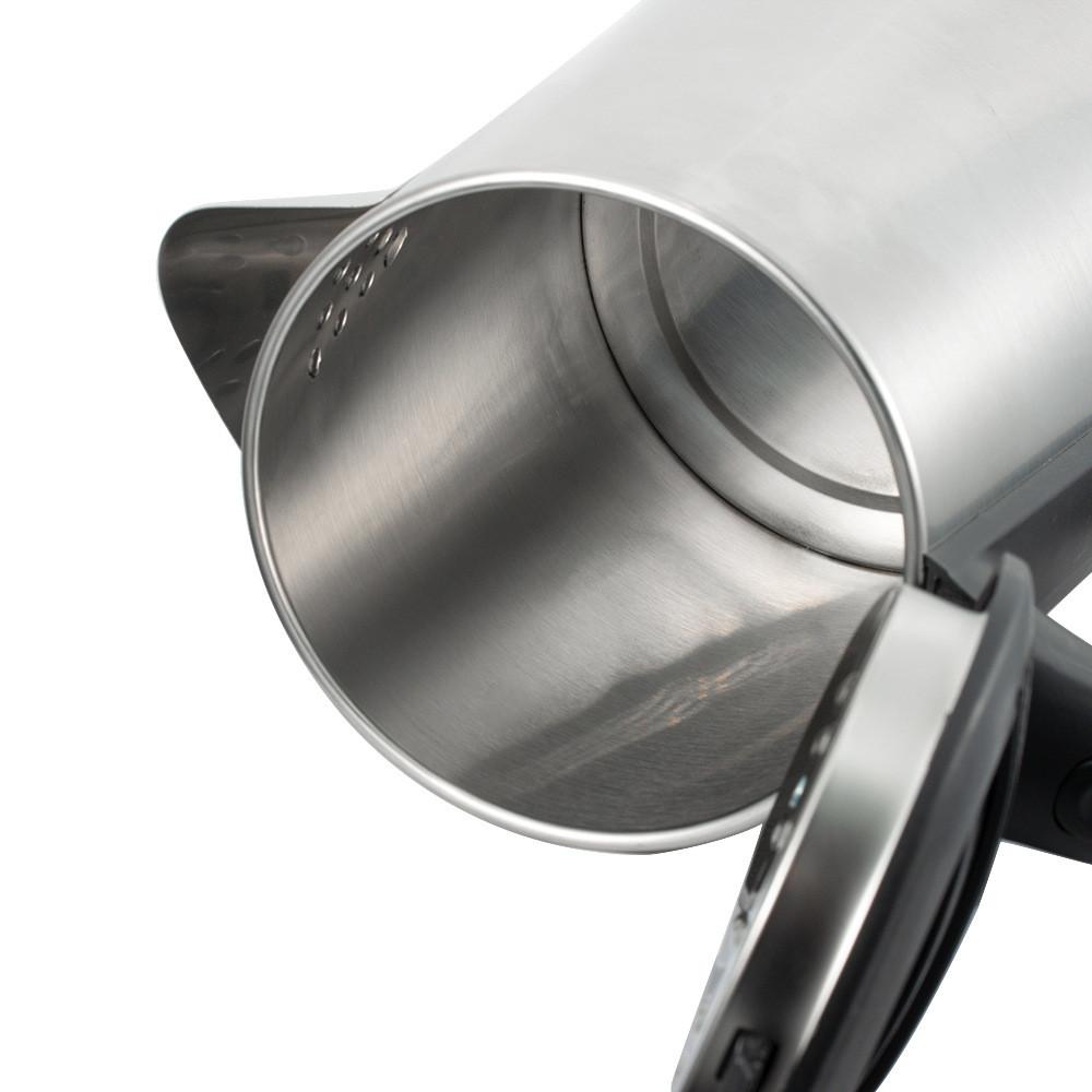 Bollitore Elettrico in Acciaio Inossidabile da 2000W, Capacità 2L, Riscaldamento Istantaneo, Spegnimento Automatico per Uso Domestico