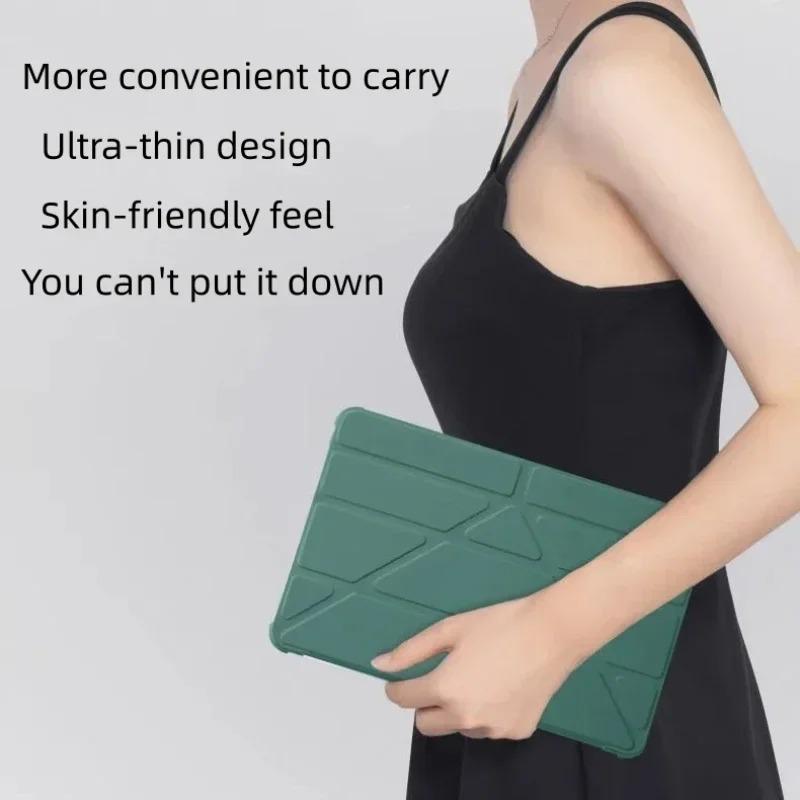 Multi-fold Smart Cover for Redmi Pad SE 11 Funda Redmi SE 8.7 Auto Wake Up Case MiPad 6 Pro 11 Mi Pad 7 8 Pro 11.2 Case