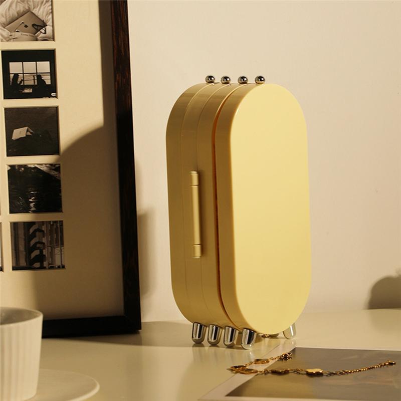 M-Modern-Jewelry Storage Box Earring Necklace Bracelet Jewelry Box Home Multi-Function Folding Display Stand