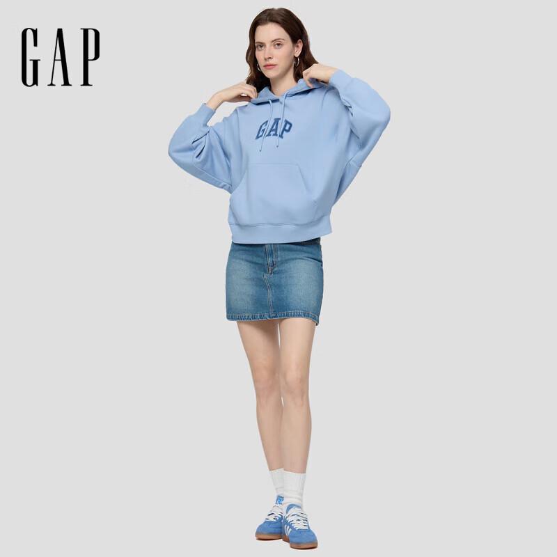 Gap Women's 2025 Fall Logo Appliqué Fleece Hoodie
