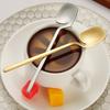 Set di Posate in Acciaio Inossidabile da 4 Pezzi con Design Ergonomico del Manico, Set di Posate Resistente alla Ruggine e alla Corrosione, Set di Posate con Finitura a Specchio per Casa Cucina