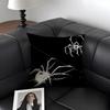 Spider Web Cool Cushion Cover Natural Linen Organic Fabric DoubleSided Printing Sofa Home Decor Gift Pillow Case