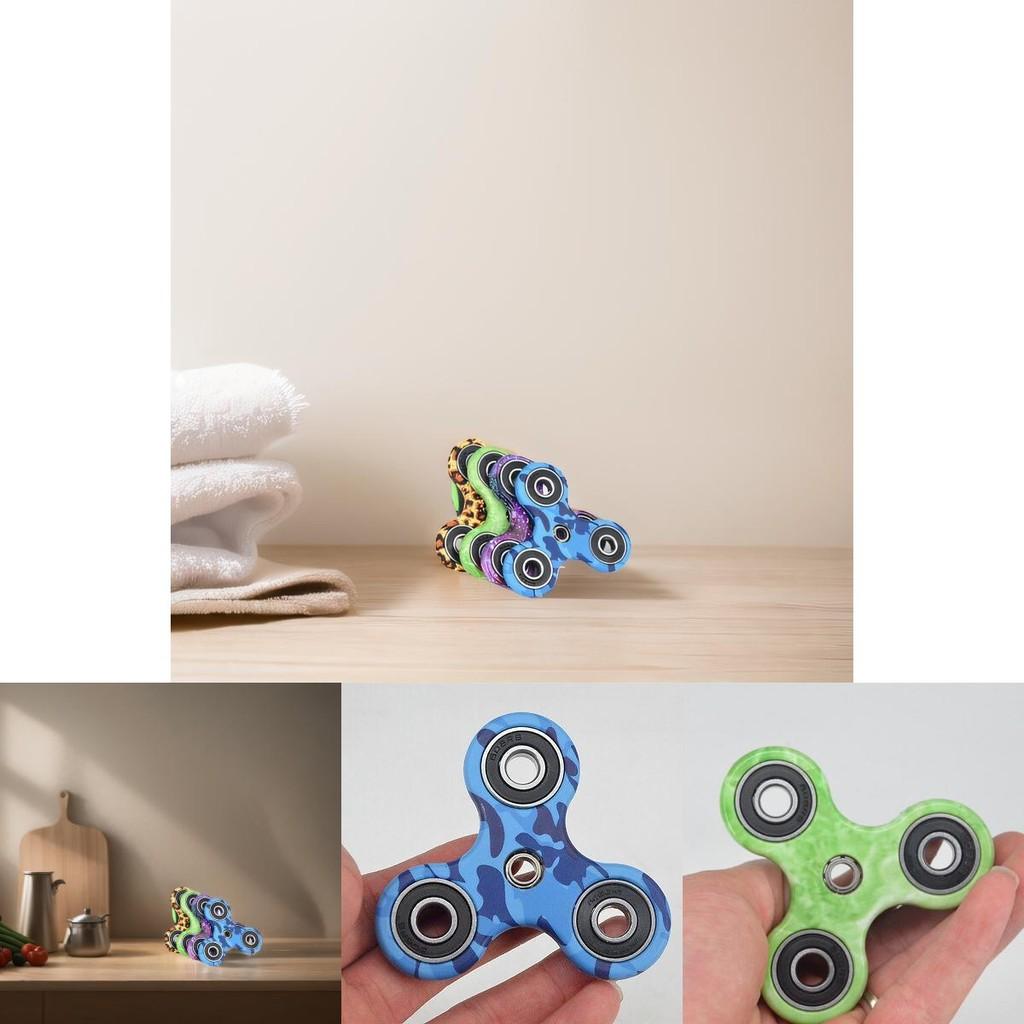 Colorful Camouflage Electroplated Finger Gyro Toy For Stress Relief And Entertainment Zhejiang Province