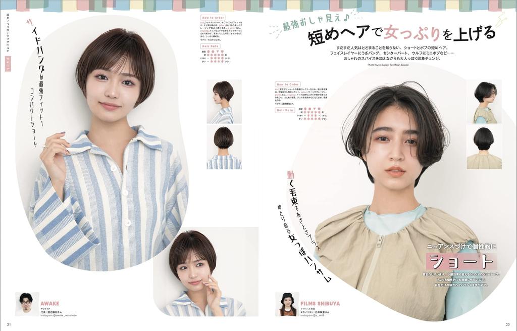 Loose and Fluffy Short Bob MOOK & VOL.24 (NEKO 3954)