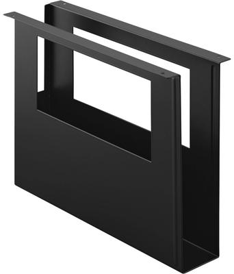 Yamazaki Jitsugyo Under Desk A4 File Storage Holder Black W10 X D32 X Tower Tower File Box Storage Box 1876 H24.1cm