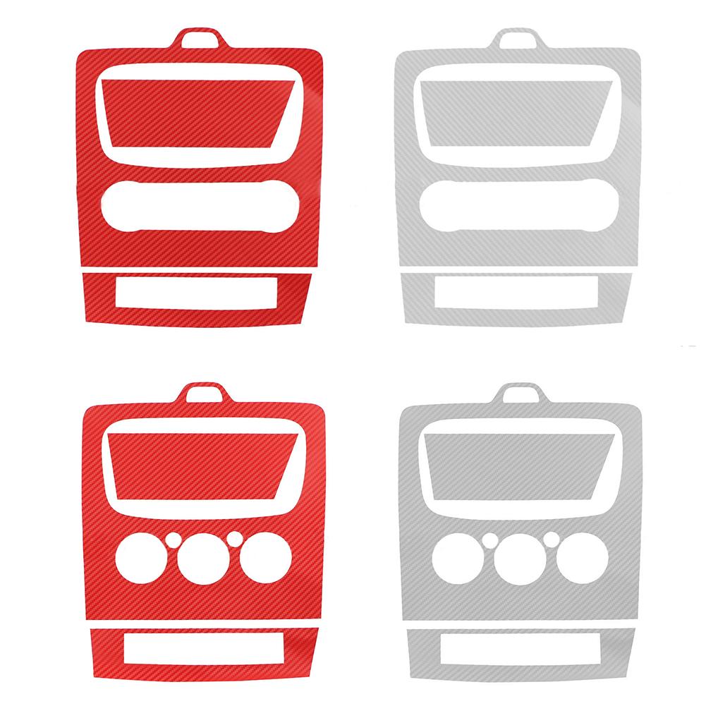 Autocolant Protector Consola Auto din Fibra de Carbon pentru Ford Focus 2 MK2 2009 - 2012 Accesorii Auto