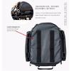 1X Waterproof Black Pu Leather Motorcycle Atv Scooter Rear Seat Luggage Tail Bag