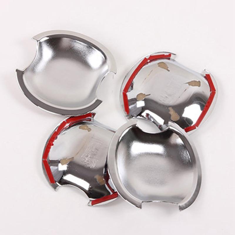 Car ABS Chrome Door Handle Cup Bowl Decoration Cover Trim For Suzuki Grand Vitara 2006-2015
