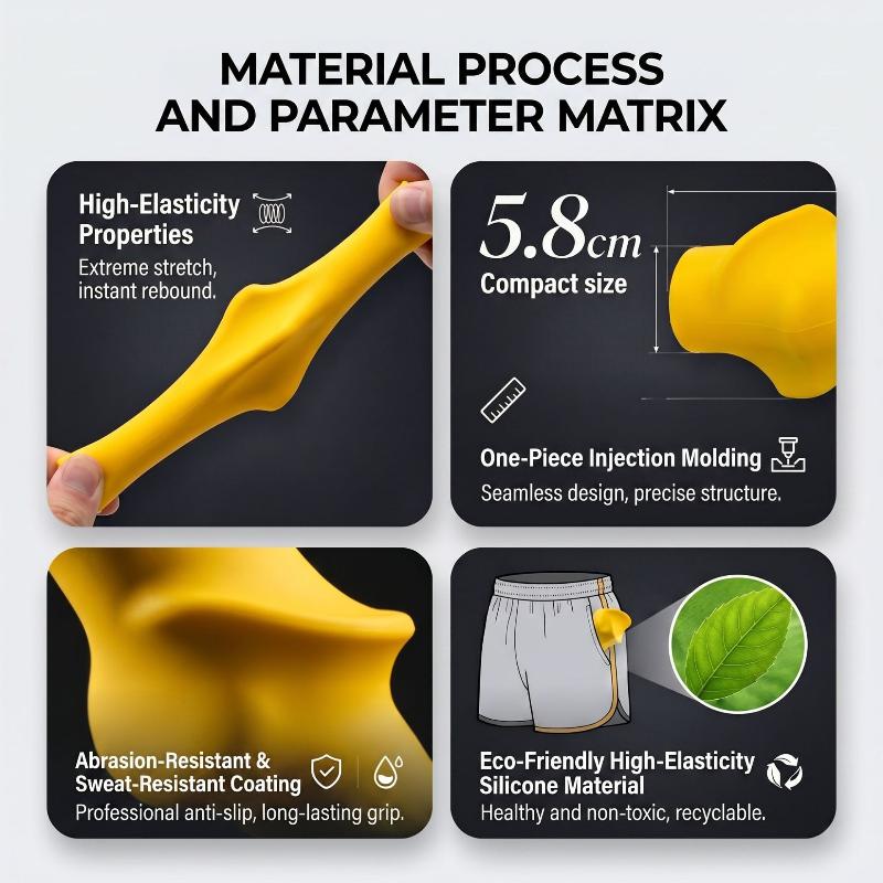 Flexible Silicone Tennis Racket Grip Secure Fit for Consistent Game Performance