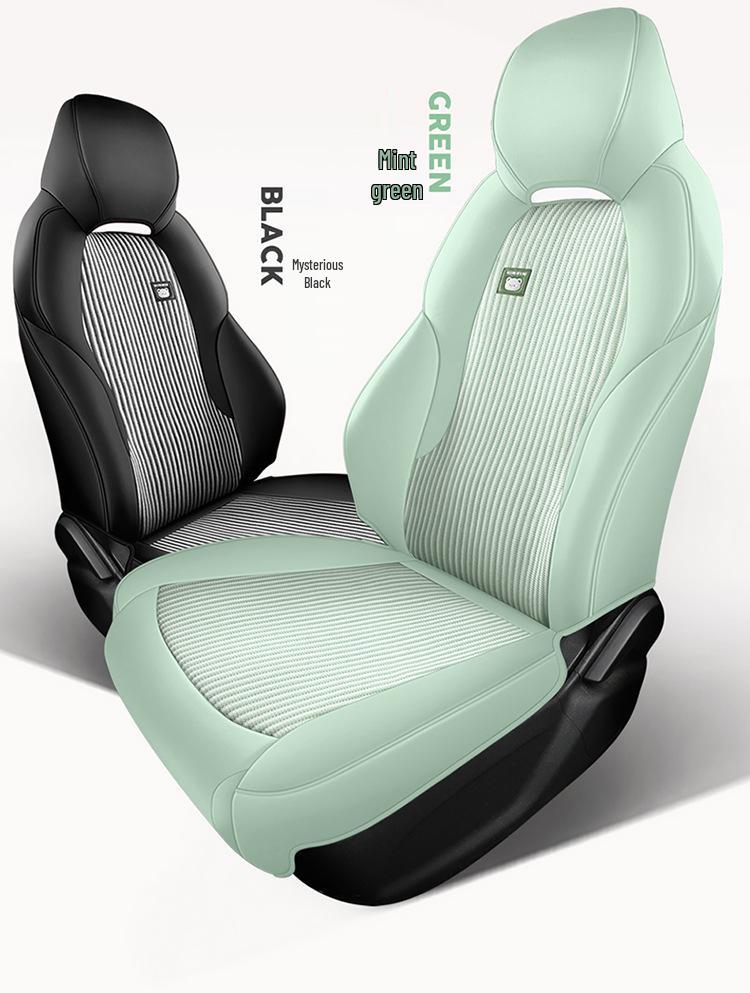 BYD Yuan Plus Cartoon Car Seat Cushion - New Model for All Seasons