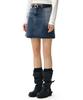 Deketeuumeon Signature Mini Skirt Dcsk001Bluea