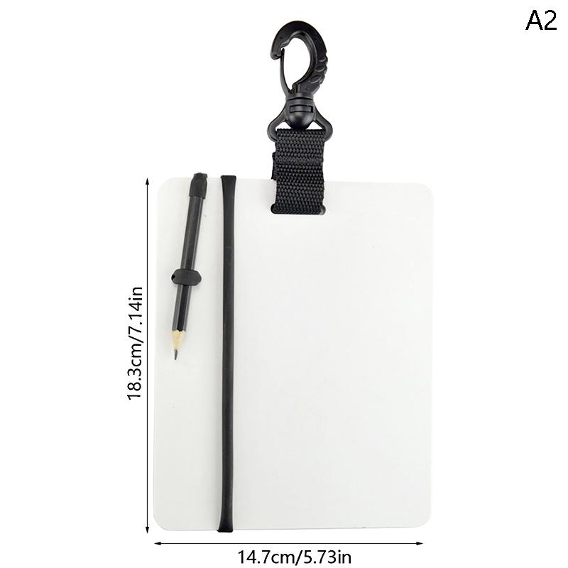 

1 страница Подводный дайвинг Планшет для письма Подводный блокнот Подводное снаряжение для общения дайверов Журналы для дайвинга с карандашом