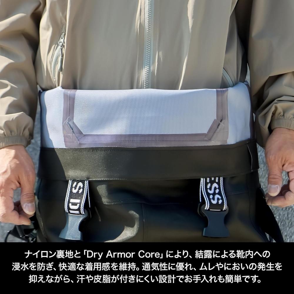 DreS CheSt High Wader Radial Sole Waterproof Breathable FiShing BootS S 2xl menS