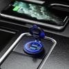 Quick Charge 3.0 duální USB nabíječka do auta Vodotěsná 12V/24V Qc3.0 USB rychlá nabíječka Zásuvka s dotykovým spínačem