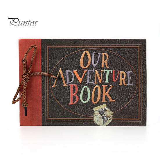 Unique Handcraft Story Notebook DIY Photo Album, Scrapbook Hardcover Paper Memory Book for Handmade Keepsake Weddings Anniversaries Baby Family