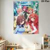 The Quintessential Quintuplets Pattern Home Decor Tapestry, Wall Hanging, Decorative RV Wall Cloth.DGT0925306