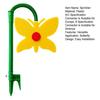 Crazy Butterfly Lawn Sprinkler, Dancing Butterfly Garden Sprinkler, Funny 360-Degree Rotating Butterfly Sprinkler for Garden Yard Watering