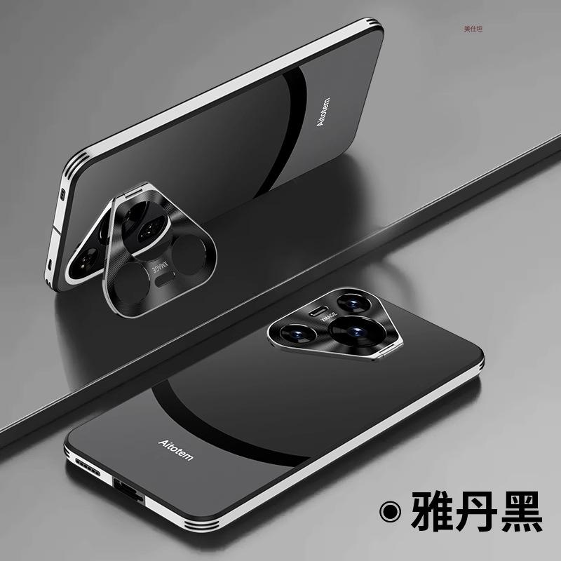 Applicable To Huawei Pura70pro Mobile Phone Case Lens Holder New P70 Internet Celebrity Anti-drop New Model Becomes Extraordinary 70 Seconds