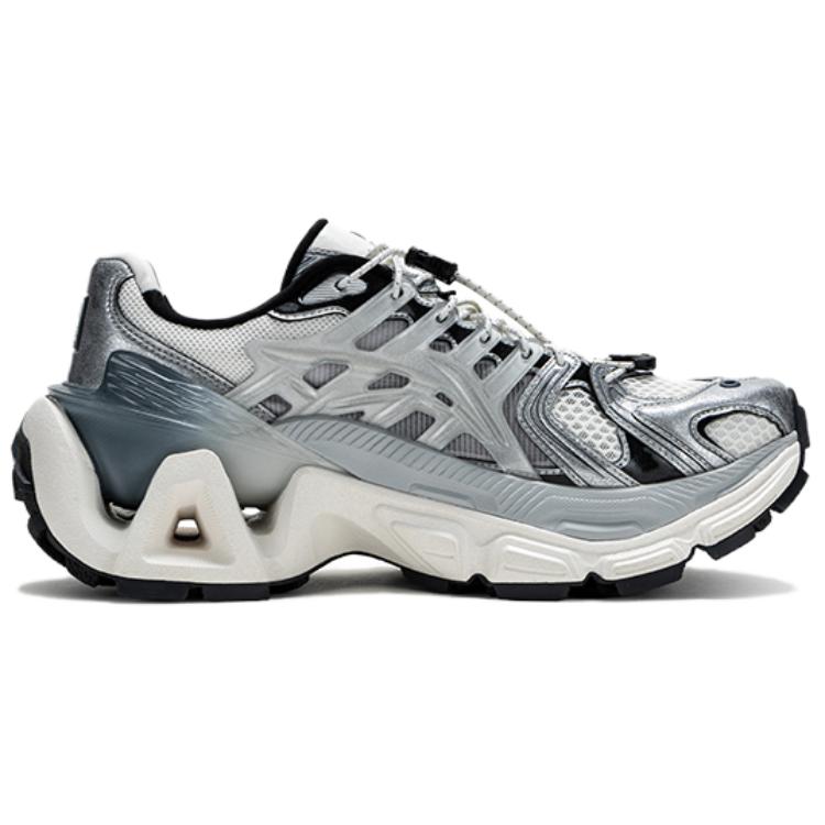Li Ning Liejun Ace 3.0 Retro Trend Sports Shock Absorbing Breathable Low Top Lifestyle Casual Shoes Men Casual Shoes AZGW095-1