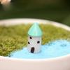2 Pcs Mini Windmill Lighthouse Figurine Tiny Lighthouse Resin Model for Micro Landscape DIY Dollhouse Accessories Bonsai Planter Pots Crafts