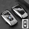EUCQ6 Zinc Alloy Leather Car Remote Key Case for BMW F10 F11 F20 F25 F30 F31 F34 G20 G30 X3 X4 I3 M3 M4 1 3 5 Series Accessory