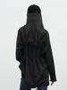 GENERALIDEA Frill Collar Loose Fit Shirt [Black] / Wbe3L03514