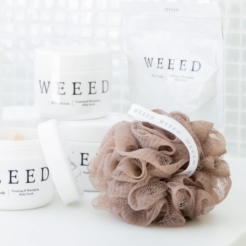 WEEED Original Foaming Fluffy Foaming Net for Body Soap and Skin Care Net, Rich, (Single)