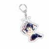 Demon Slayer Kimetsu No Yaiba Infinity Castle Acrylic Key Ring Kamado Nezuko Tokitou Muichirou Action Model Figure Toys Premium Quality
