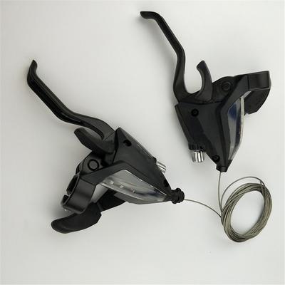 1 pár Shimano ST-EF500 3x7 rychlostí MTB kolo Brzdové páky Sada Řazení