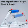 Adjustable Height Table Saw Roller-Stand Attachment,Cutting Machine Miter Saw Roller Support Stand For Woodworking Support Frame