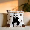 Psy Album Cushion Cover Cozy Velvet Throw PillowSoft Warm Cushion For Sofa  Bed