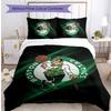 Celtic FC Bedwäsche-Set 3-teilig, atmungsaktiver Bettbezug mit Kissenbezügen, dekorative Bettwäsche für Schlafzimmer, Zuhause