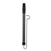 Black Slide Whistle Aluminum Alloy+ABS Metal Sliding Whistle  For Scale Practice