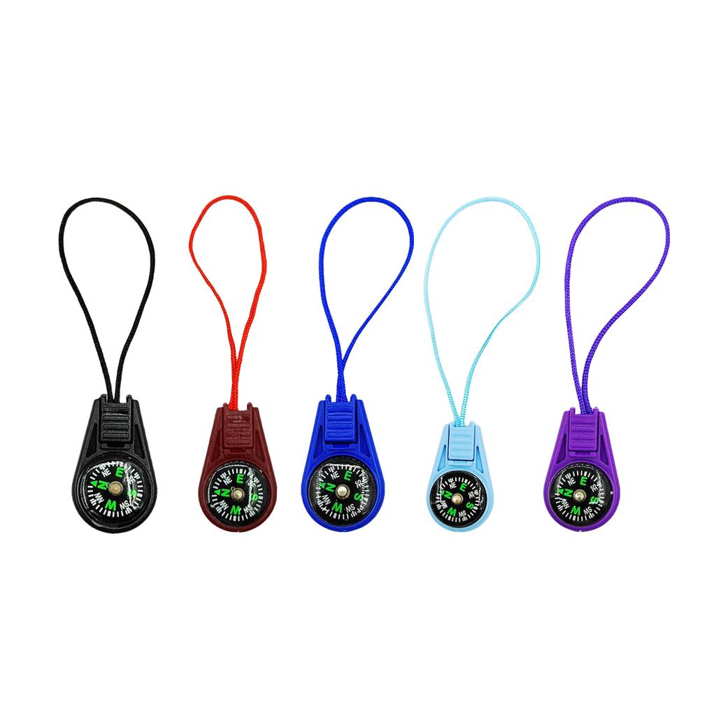 Camping Hiking Pocket Compass Small Pendant Compass Mountaineering Compass Pointer Navigation Outdoor Sports Tool