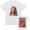 Beyonc COWBOY CARTER TOUR T-Shirt Sommer Damen Unisex T-Shirts Kurzarm Rundhals Locker T-Shirt Unisex Tees Print Top