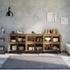 Maison Exclusive - Buffets 3 pcs chêne sonoma 60x35x70 cm bois d'ingénierie