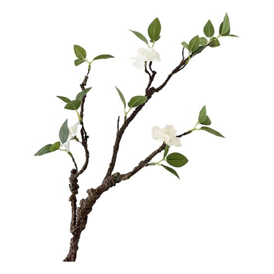 Artificial Flowers High Simulation Realistic Fake Flowers with Soft Petals And Green Leaves