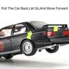 1:24 Scale M3 Miniature Model Supercar Toys Alloy Diecast Sound Light Doors Opened Pull Back Toy Sports Cars for Children Gifts