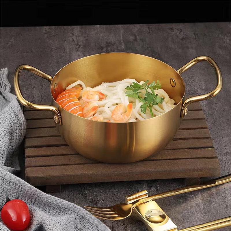 

YOSHIDA CRAFTSMAN Stainless Steel Double-Handle Noodle & Soup Pot