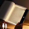 Book Light: 3 Colors Rechargeable Clip-On Reading Lamp - Anti-Glare Bed Light with Timer - LED Night Light for Bedside Study Black
