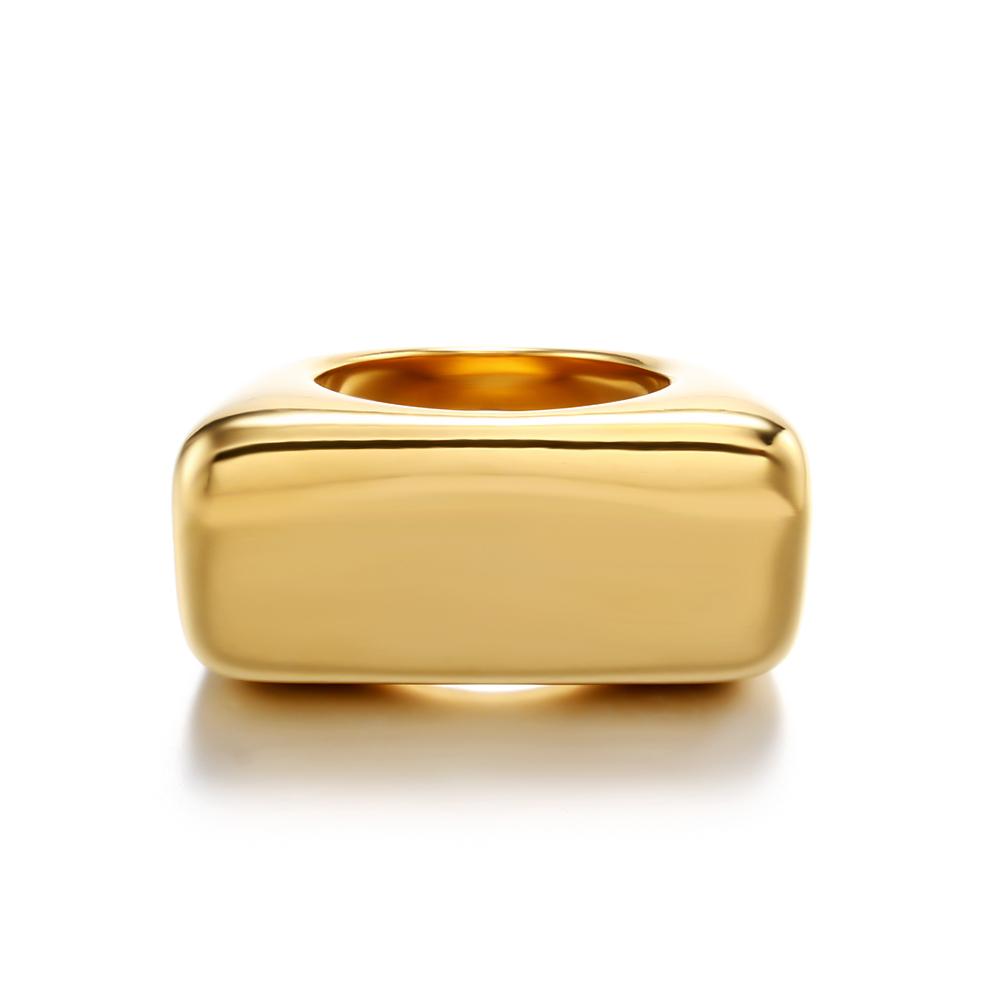 2025 Stainless Steel Ring Stock Ready Non Fading Ring Hip Hop Design Unisex Band Fashion Design Stylish Charm Ring Trendy Rings