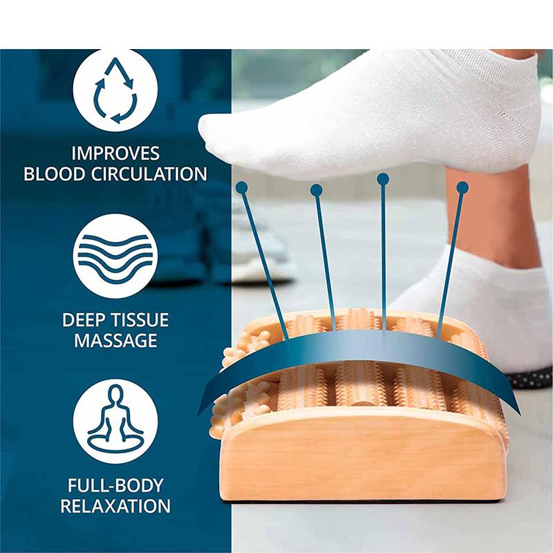 1 pièce Rouleau de Massage pour Pieds Tissus Profonds Pour Femmes Hommes Relaxation Soulagement Douleurs Musculaires Soins Personnels