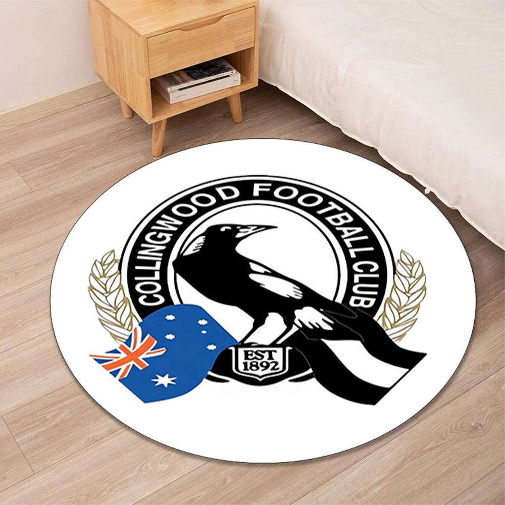 AFL Printed Round Rug Carpet Chair Rug Area Rug Entryway Doormats,for Office Chair Living Room Bedroom Kitchen Room.