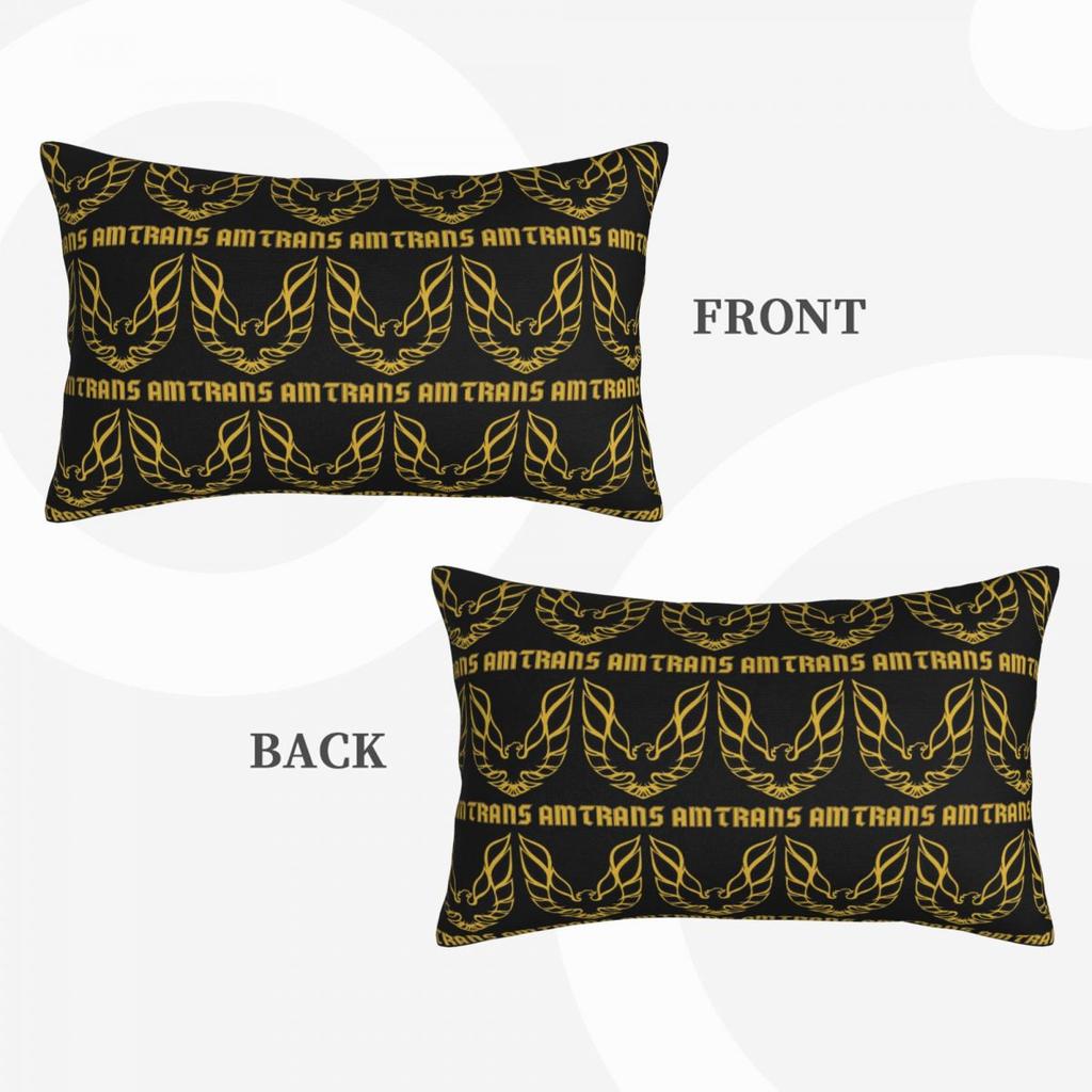 Trans Am Firebird Bandit Golden  Rectangle Pillowcase Cushion Cover Decorative Bedroom Bed Home Comfort Throw Pillow
