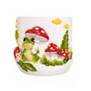 American Style Mushroom Frog Resin Vase - Outdoor Garden & Windowsill Flower Pot Home Decor