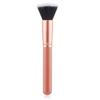 Single new multi-functional flat head foundation brush, beauty brush, blush brush, soft hair loose powder brush, beauty tool